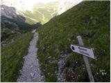 Lienzer Dolomitenhütte - Kleine Gamswiesenspitze